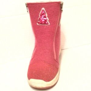 Organic Wool European Girls Pink Boots SU-PER WARM Size 29
